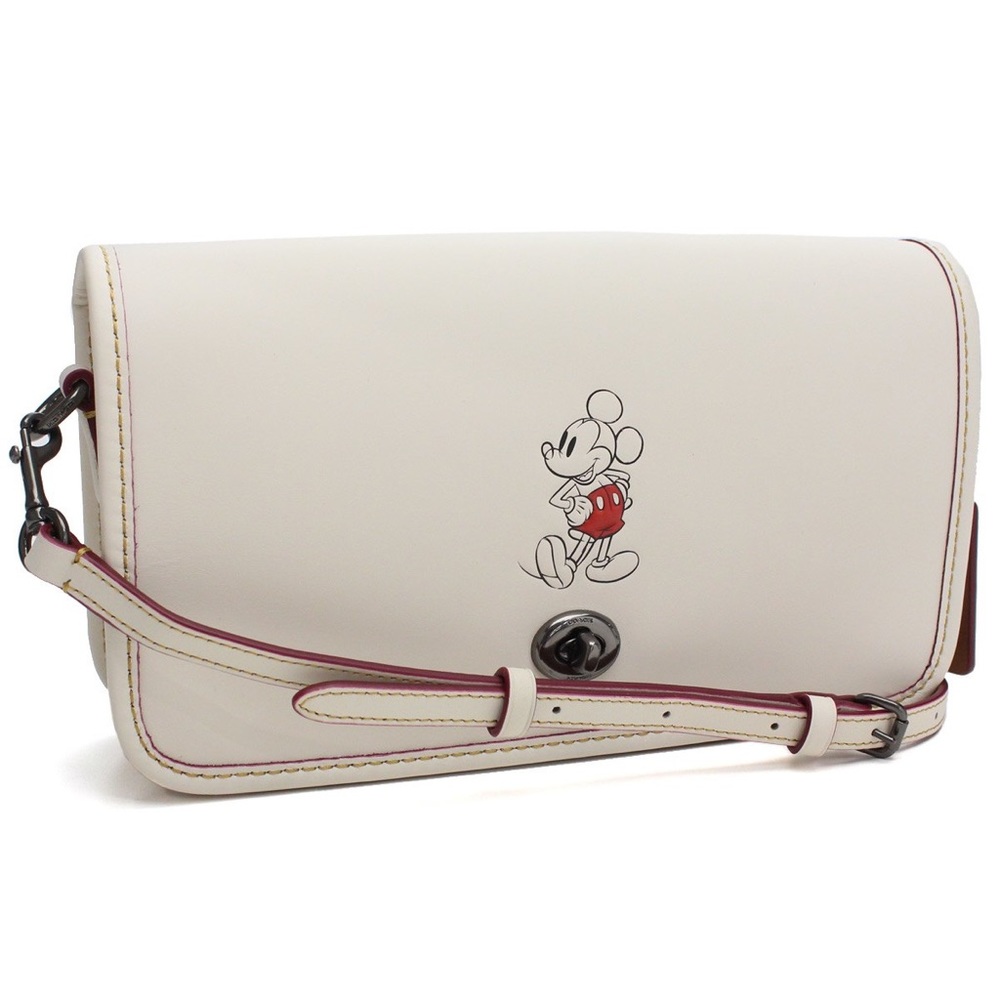 Coach Chalk Mickey Mouse Penny Crossbody